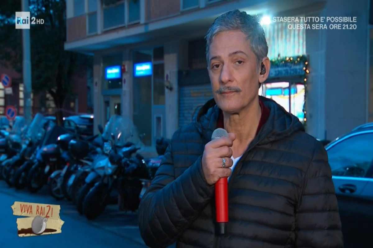 Le lacrime di Fiorello in tv