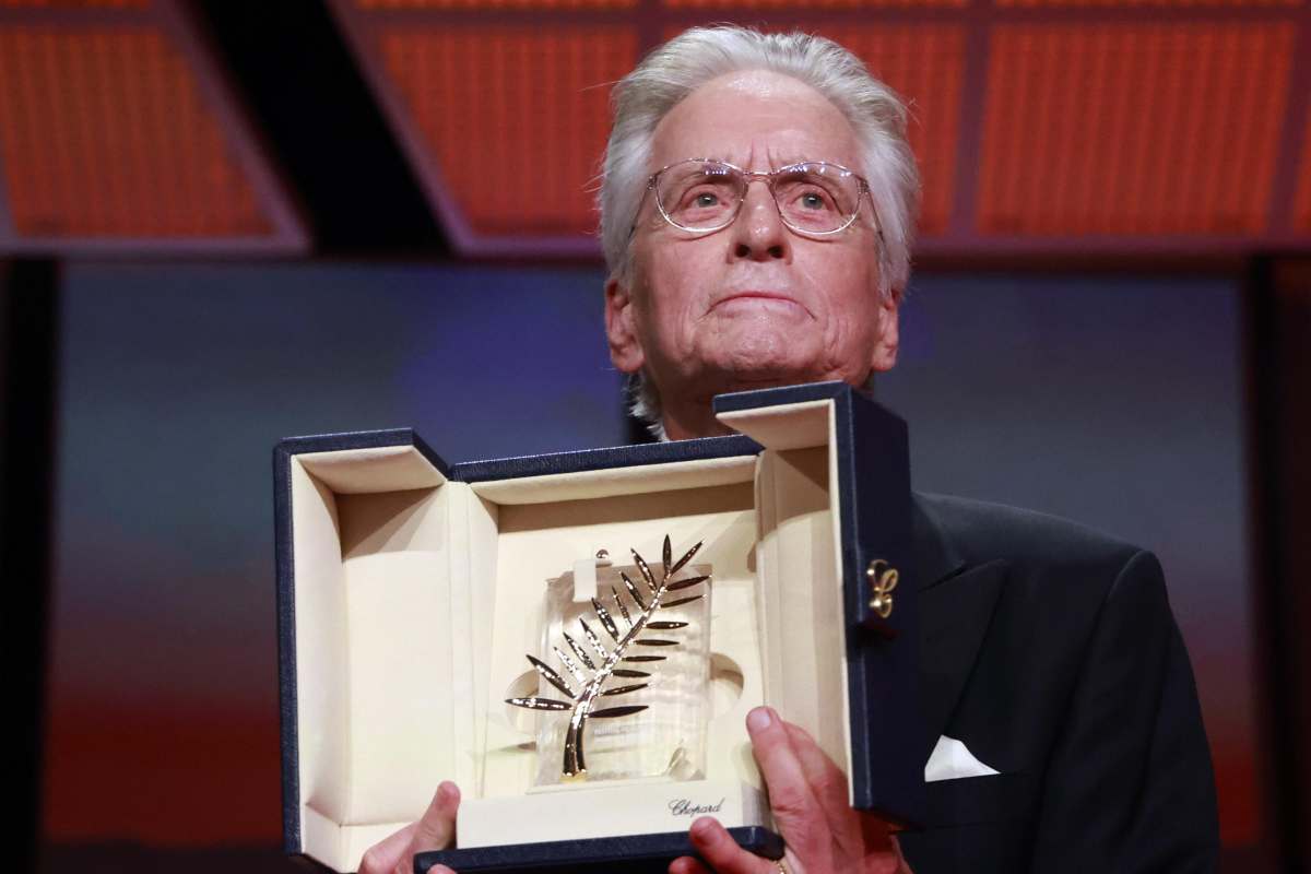 Annuncio commovente di Michael Douglas