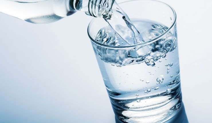test bicchiere acqua 