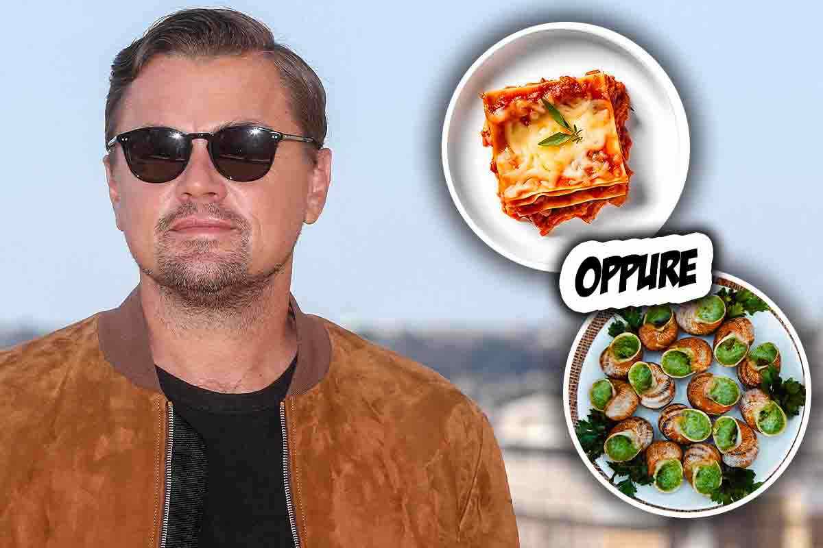 Leonardo Di Caprio rivela qual è meglio tra cucina italiana e francese